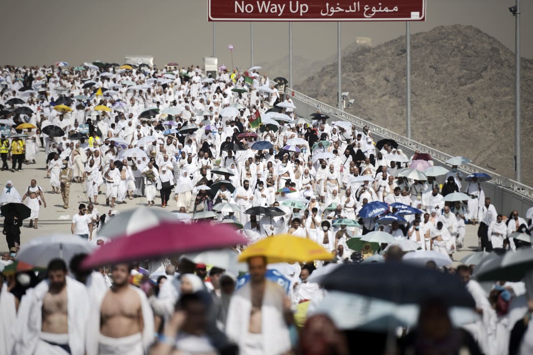 Pilgrims at Mecca