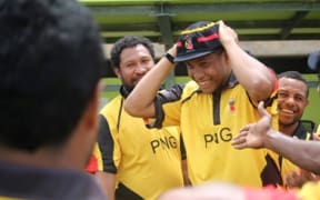 PNG bowler Noisana Pokana.