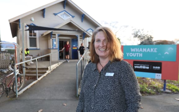 Whanake Youth’s Lee-ann O’Brien said it's important the community supports young people in today’s difficult economic times. Photo: Max Frethey/Nelson Weekly. [via LDR single use only]