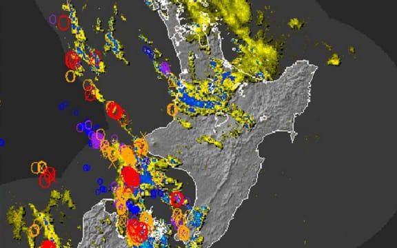 MetService radar on 9 June 2022