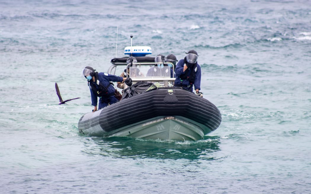 NZ Navy bringing Pfizer Vaccines to Tokelau.