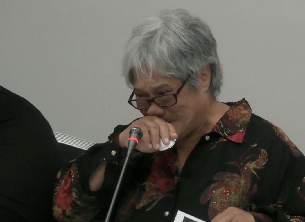 Annasophia Calman at the Royal Commission's Abuse in Care inquiry.