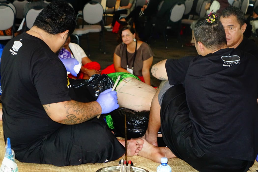 Samoan tattooing.
