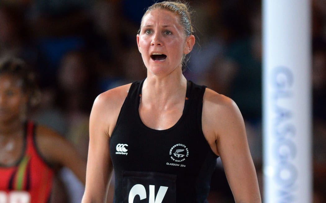 Casey Kopua of the Silver Ferns during a Netball Preliminary Group A match against Malawi. Glasgow Commonwealth Games. Scottish Exhibition Conference Centre, Glasgow, Scotland. Friday 25 July 2014.