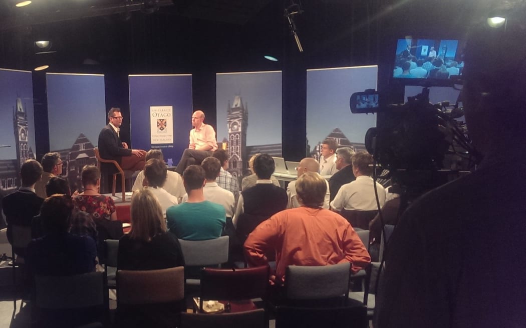 The project includes a weekly broadcast called Vote Chat.