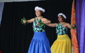 A Hawaiian performance on the Diversity Stage.
