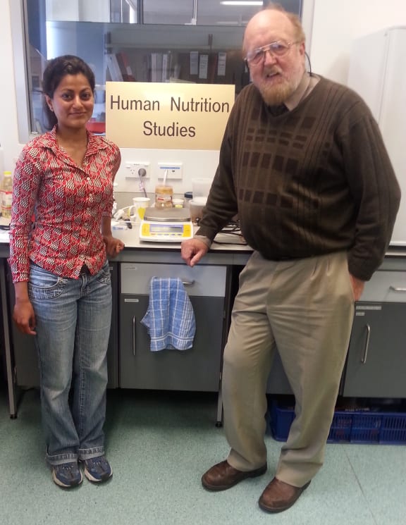 A photo of Ivana Sequeira and Roger Lentle