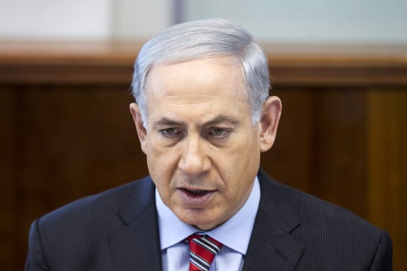 Israeli prime minister Benjamin Netanyahu.