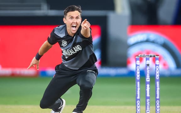 Trent Boult of the New Zealand