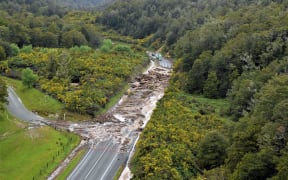 Traffic on State Highway 6 between Nelson and Christchurch is being diverted due to a series of large slips north of Murchison.