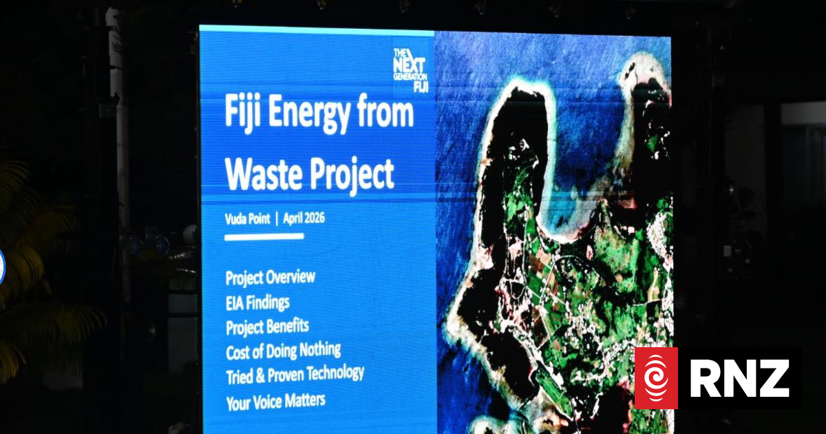 Fijian PM Rabuka throws government support behind controversial waste-to-energy project