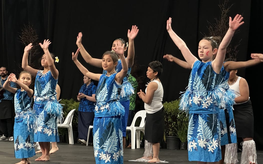 Young performers at Otago Polyfest 2023