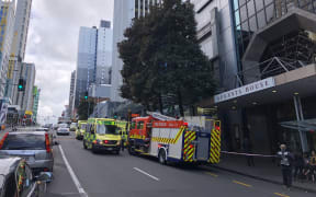 There has been a gas leak at Augusta House in central Auckland.