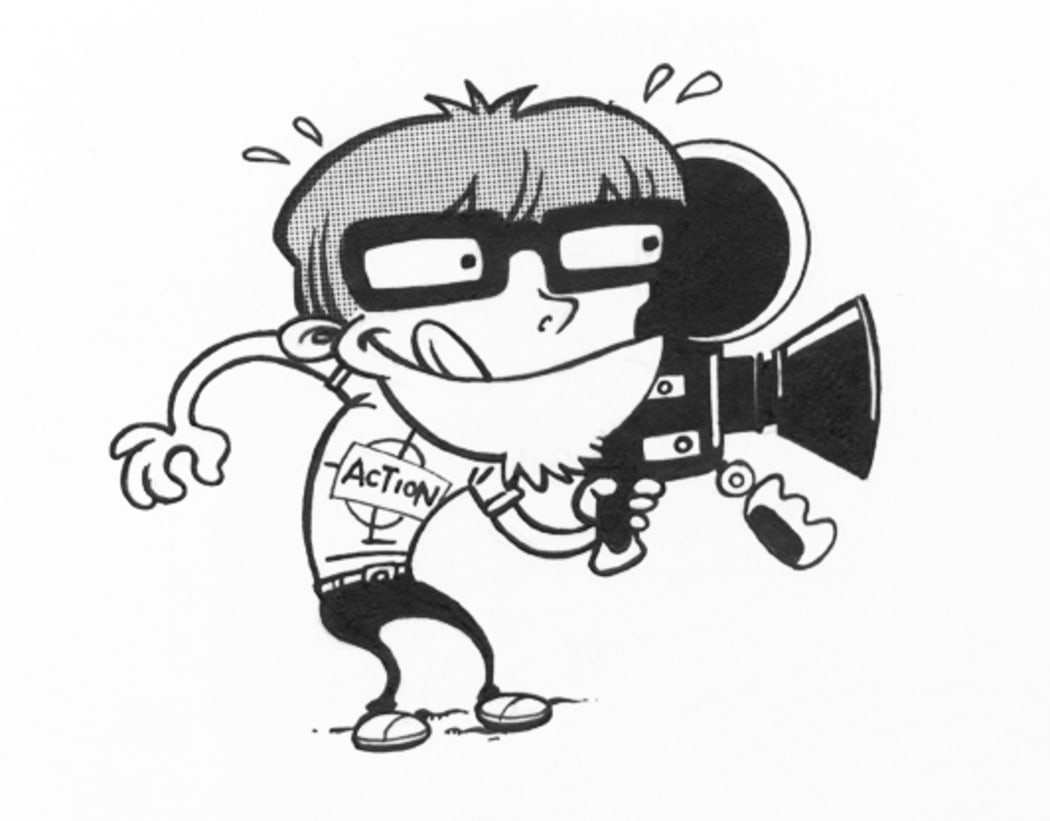 Marc Swadel in cartoon form