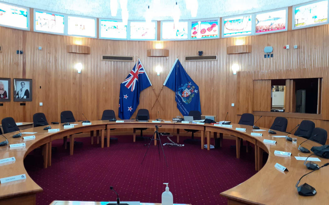 Whanganui District Council chamber