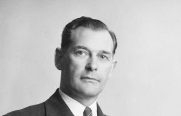 Keith Jacka Holyoake. Ref: 1/4-020010-F. Alexander Turnbull Library, Wellington, New Zealand. /records/23232141