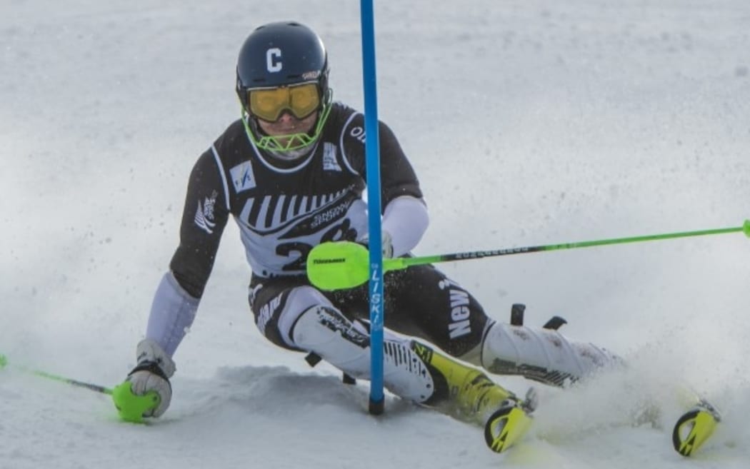 Willis Feasey has added the national slalom title to his giant slalom title.