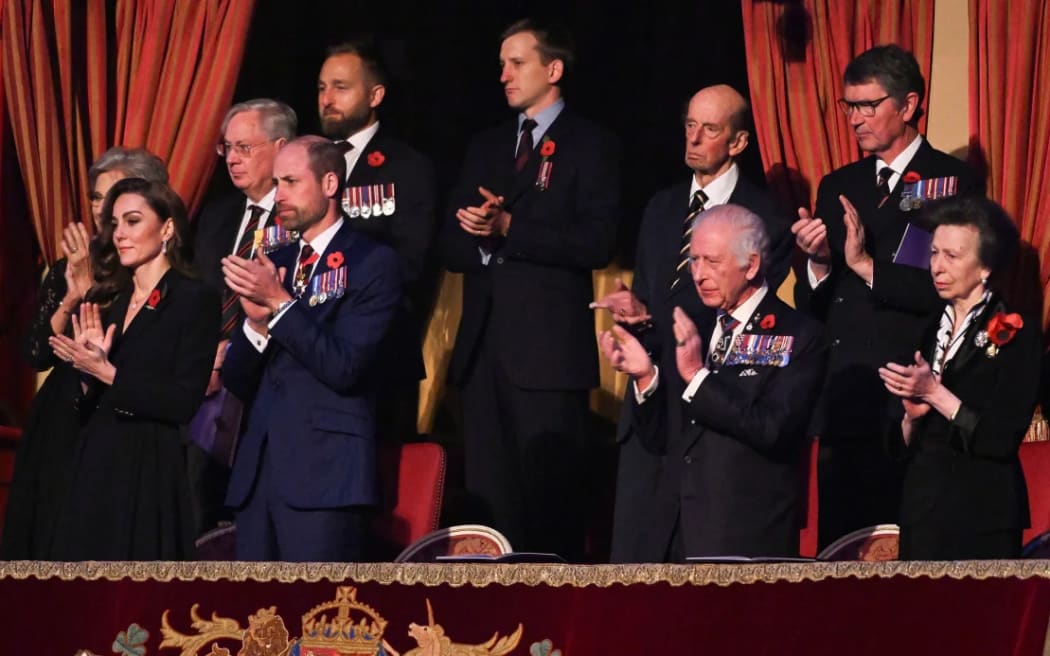 The Princess of Wales joined Prince William, King Charles and Princess Anne at "The Royal British Legion Festival of Remembrance" at the Royal Albert Hall.