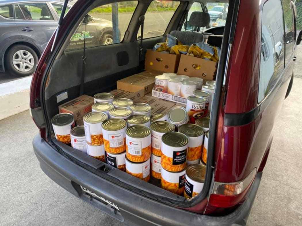 Vinnies Hamilton food parcels