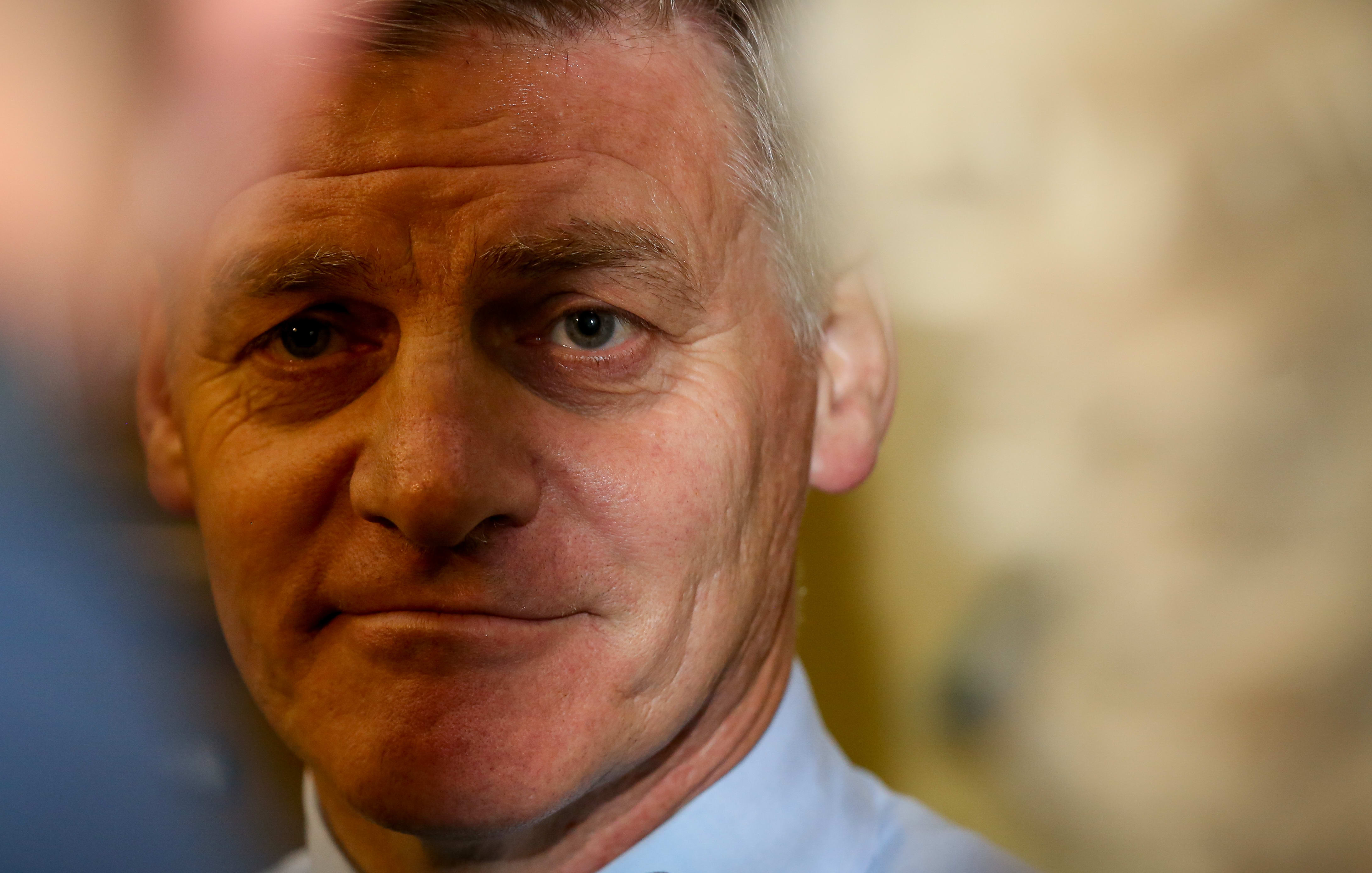 Bill English during caucus run 1.03.16