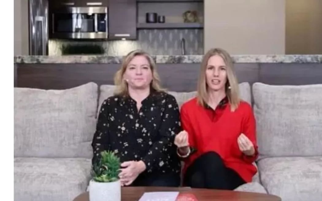 Ruby Franke (right) and Jodi Nan Hildebrandt (left) appeared in YouTube videos together