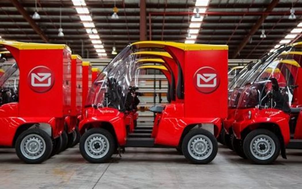 NZ Post's new electric vehicles.