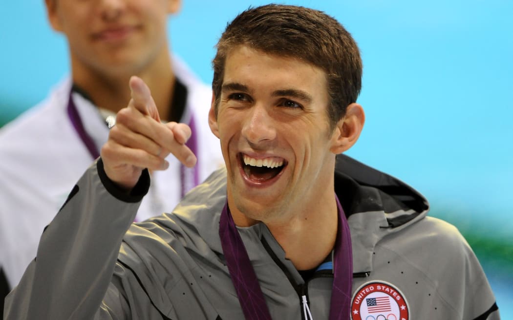 US swim star Michael Phelps