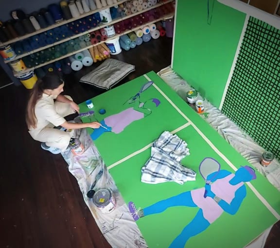 Kogachi at her home studio, Auckland