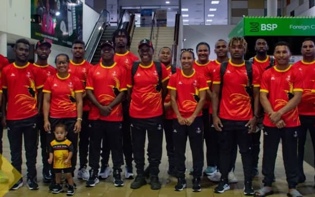 Team PNG athletics and weightlifting for the 2026 Commonwealth Games.