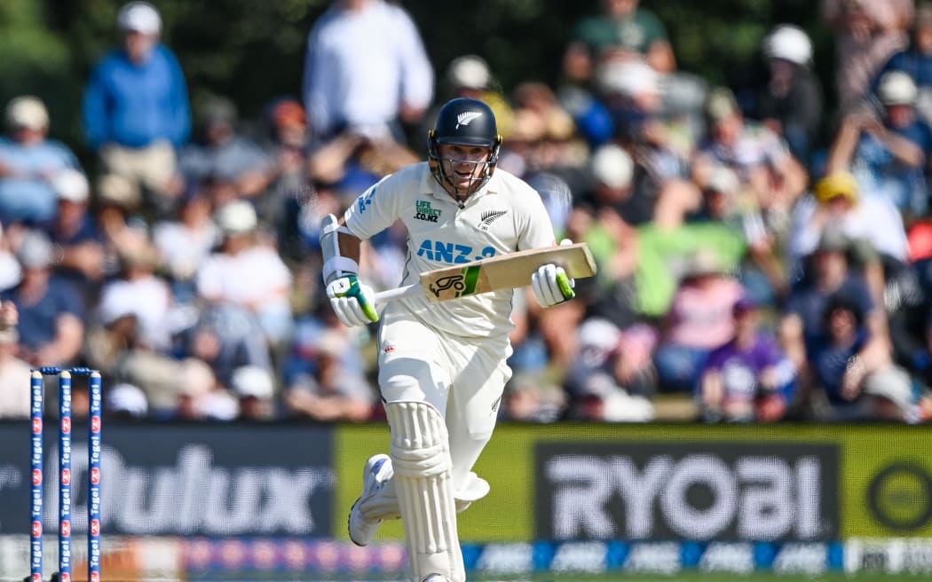 Tom Latham of the Black Caps during Day2 of the Second Cricket Test Match, New Zealand Black Caps Vs Australia, at Hagley Oval, Christchurch, New Zealand. 9th March 2024. © Copyright photo: John Davidson / www.photosport.nz