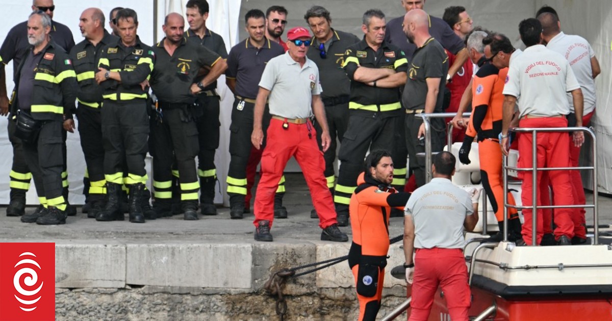 Kayıp son kişinin cesedi Sicilya’da lüks yatın batmasından sonra bulundu