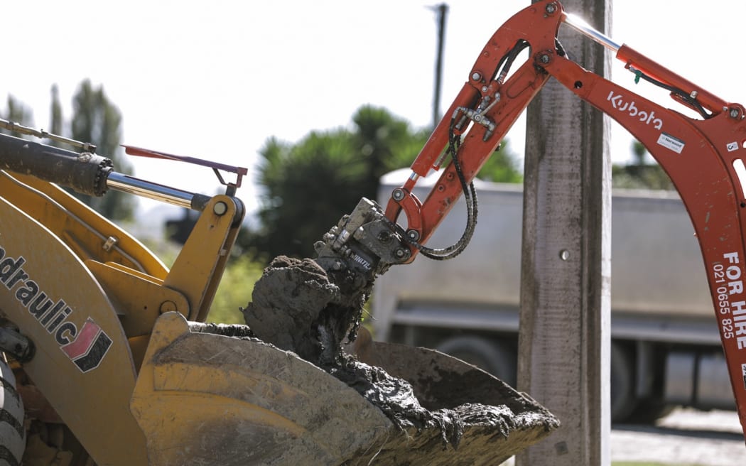 The clean-up after Cyclone Gabrielle is under way in Te Karaka, north-west of Gisborne.