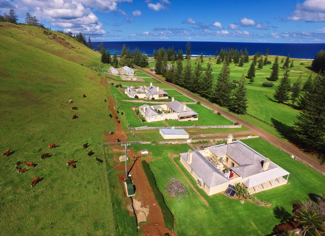Officers' houses in the Norfolk Island  heritage area