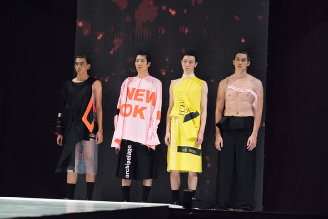 Alix Higgins deconstructs feminine and couture forms.
