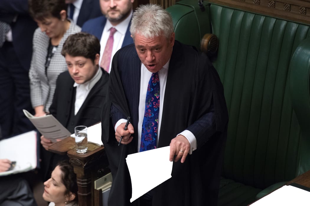 Speaker of The House of Commons John Bercow.