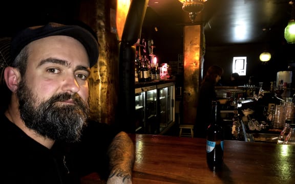 Tom Anderson, co-owner of Whammy Bar on K Rd