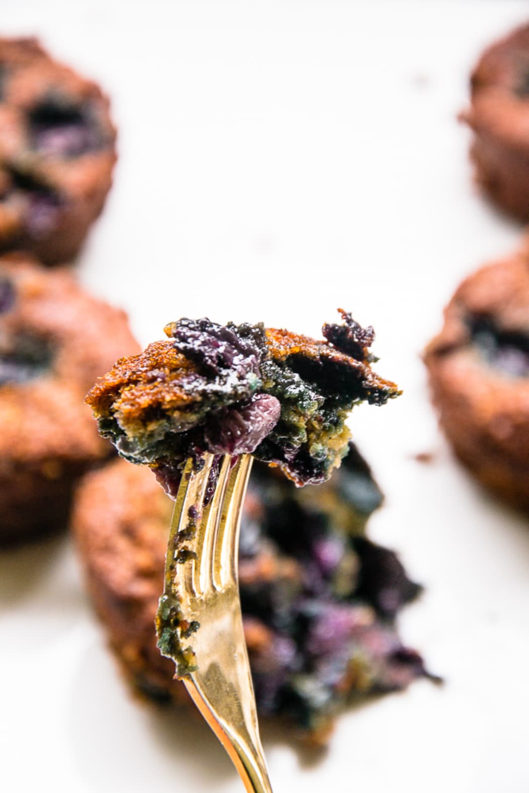 Chia blueberry muffins