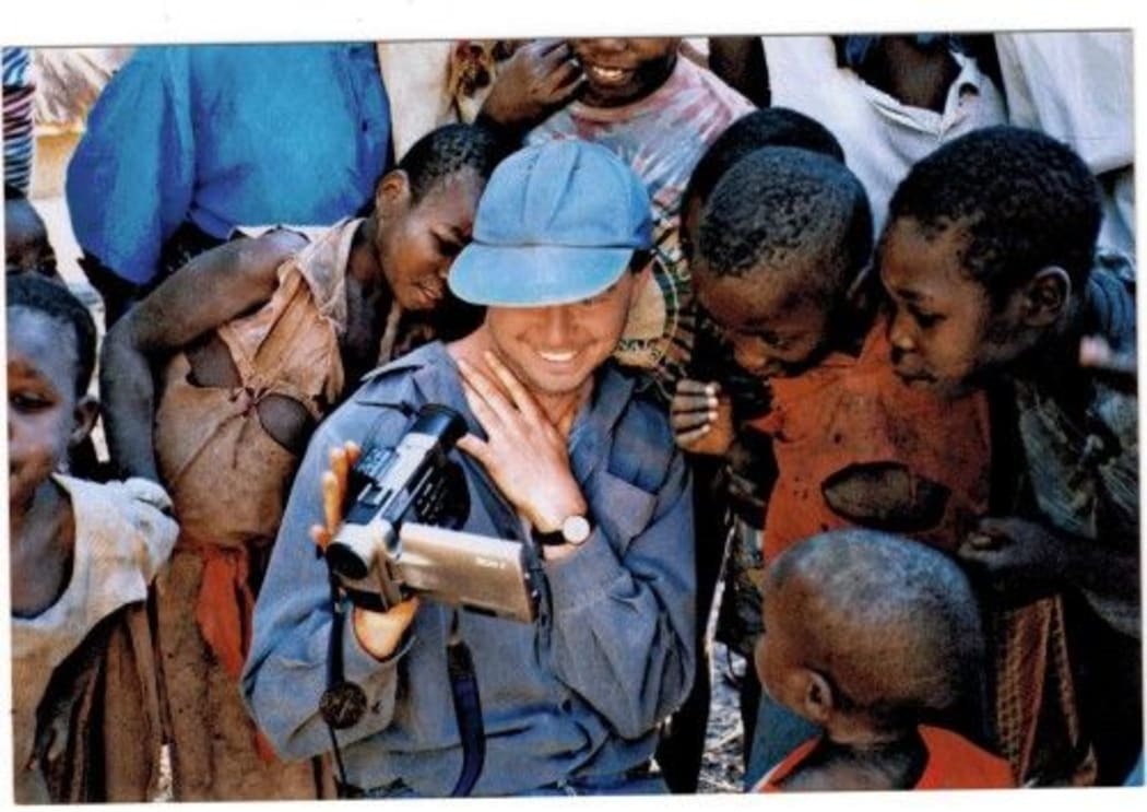 Andrew Solomon in Zambia in 1997