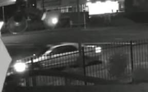 Police want to speak to the occupants of this car which was seen at the Western Community Centre in Hamilton in the early hours of 1 December 2019.