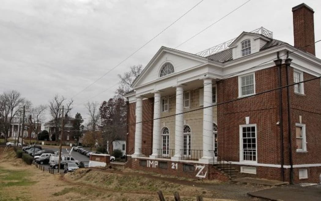 The Phi Kappa Psi fraternity house on the University of Virginia campus in 2014.