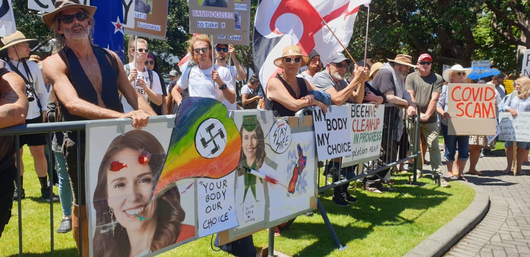Those at the rally held a wide range of views.