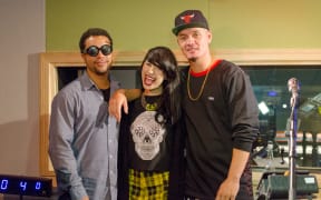 Taylor Graves, Kimbra and Stevie McQuinn Jnr