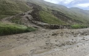 Slips on State Highway 35 north of Gisborne, 24 March 2022.