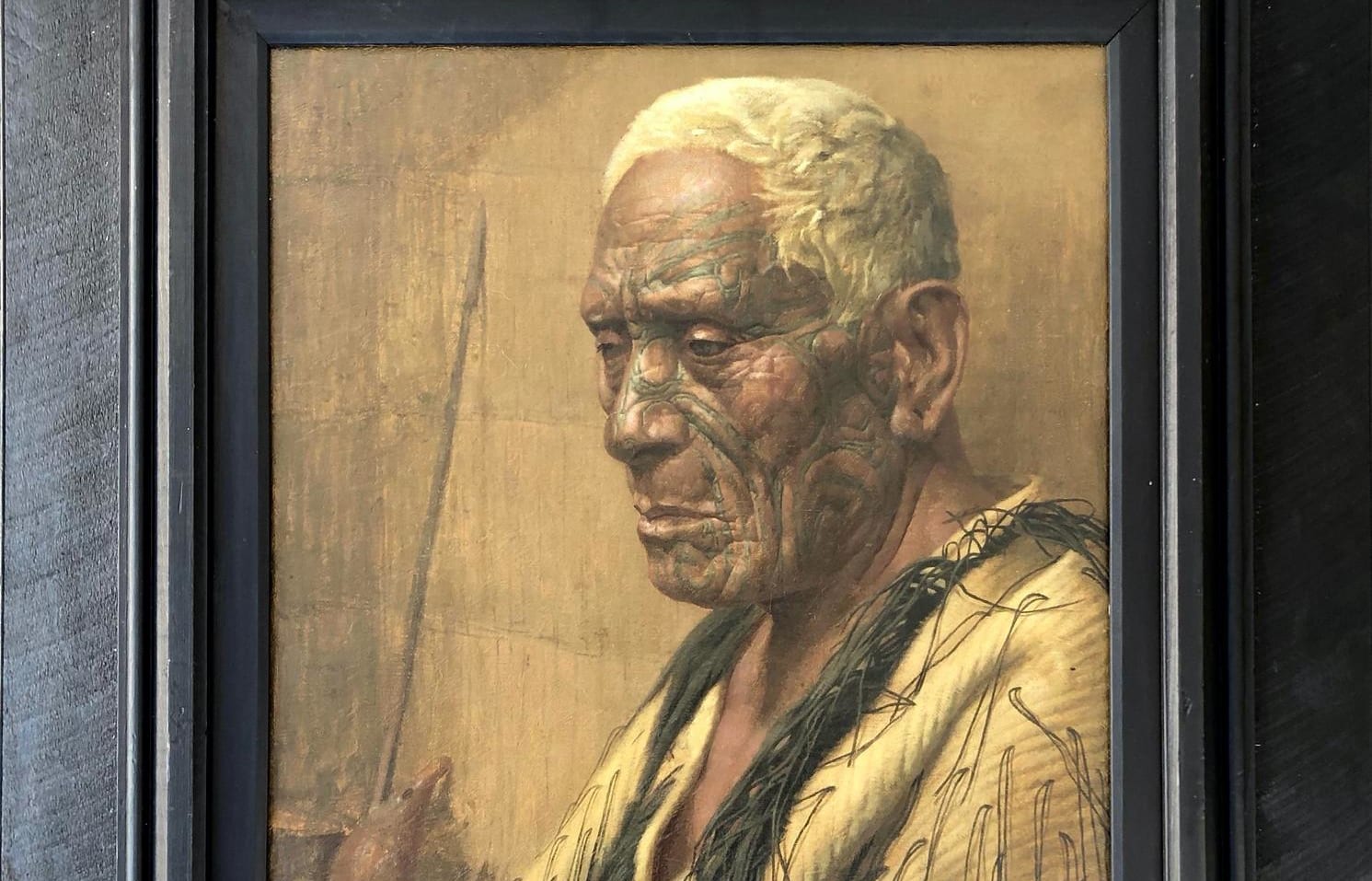 Artist Charles Goldie's painting of chief Kamariera Te Hau Takiri Wharepapa sold for $1.8 million at auction on 5 April, 2022.