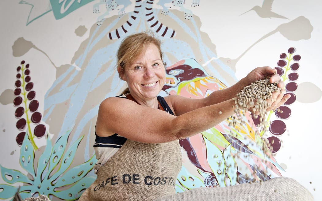 Excelso Coffee owner Carrie Evans in 2020. Photo/Andrew Warner