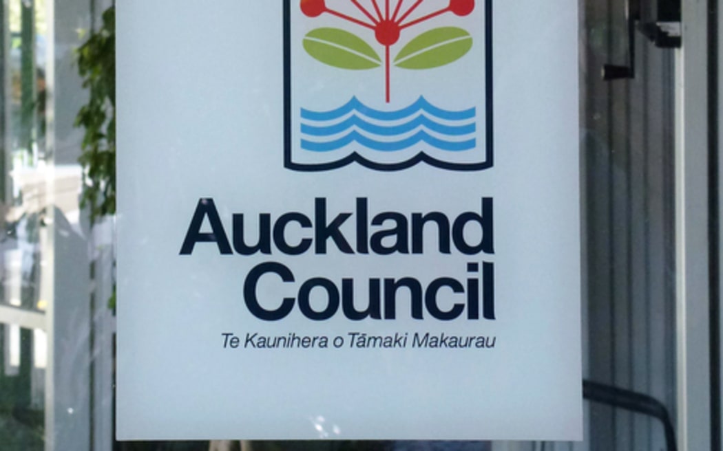030314. Photo Todd Niall / RNZ. Auckland Council sign