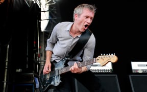 HDU's Tristan Dingemans performing at Laneway 2016