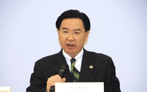 Taiwan's Foreign Minister, Joseph Wu.