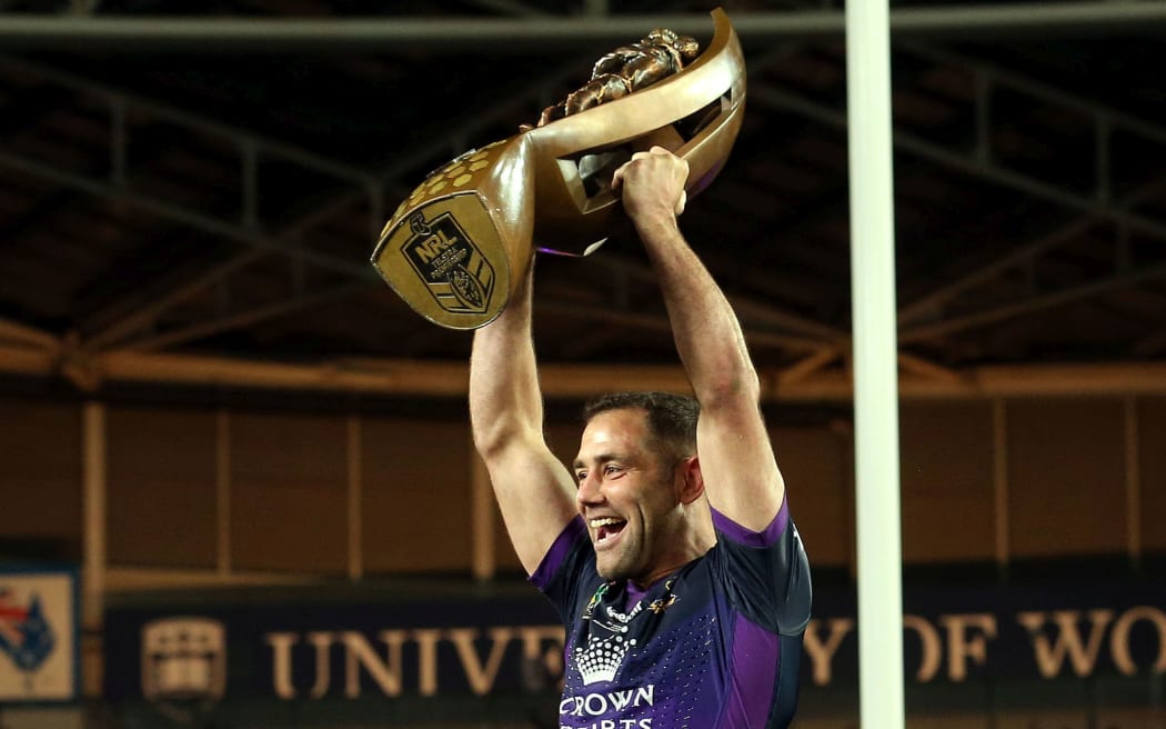 Cameron Smith 2017 NRL champion.
