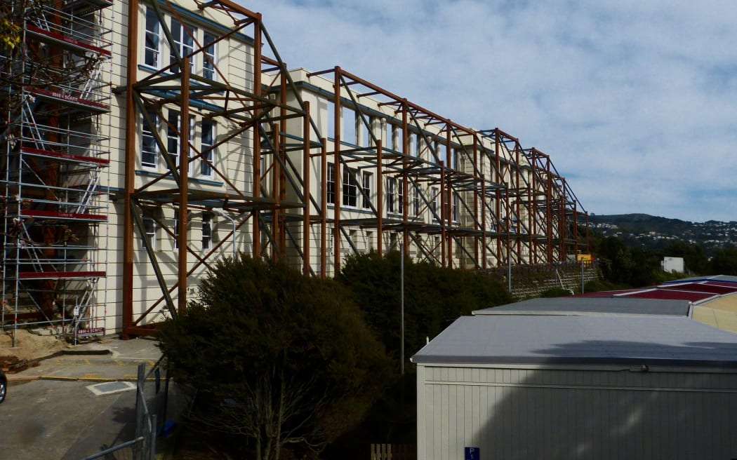 Earthquake strengthening at Wellington East Girls' College